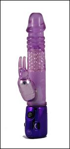 Gode stimulateur 7,5" - Prune - PRIMAL AROUSER