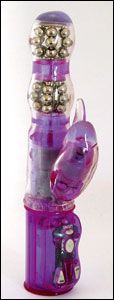 Gode stimulateur Turbine - Violet - ECLIPSE TWIN TURBINE