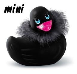 Canard Vibrant "Paris" Noir (Petit Mod&egrave;le)