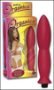 Stimulateur anal vibrant - Rouge - Organics
