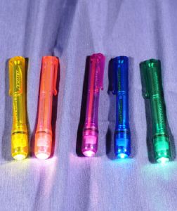 Stylo vibrant et lumineux