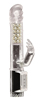 Vibromasseur diamant et argent