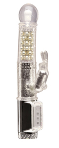 Vibromasseur diamant et argent 2