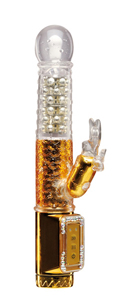 Vibromasseur Diamant et or 2