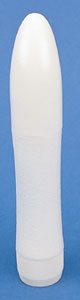 Vibro multispeed - Forme oblongue - Ivoire