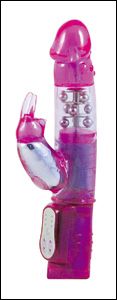 Vibromasseur RABBIT waterproof - Violet