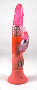 Vibromasseur rabbit rechargeable - Rose